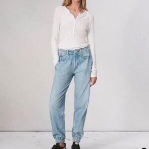 Rag & Bone Miramar Terry Cotton Joggers Size Medium -